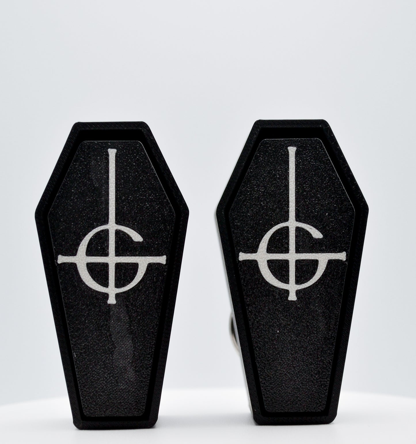 Ghost Band Logo Coffin Fidget Clicker