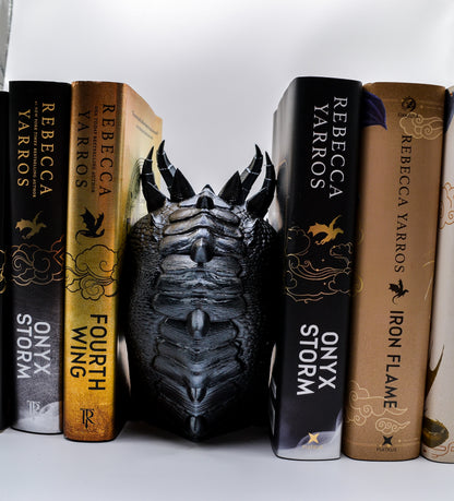 Hand-Painted 3D Printed Dragon Bookends – Majestic Fantasy Display for Your Shelf