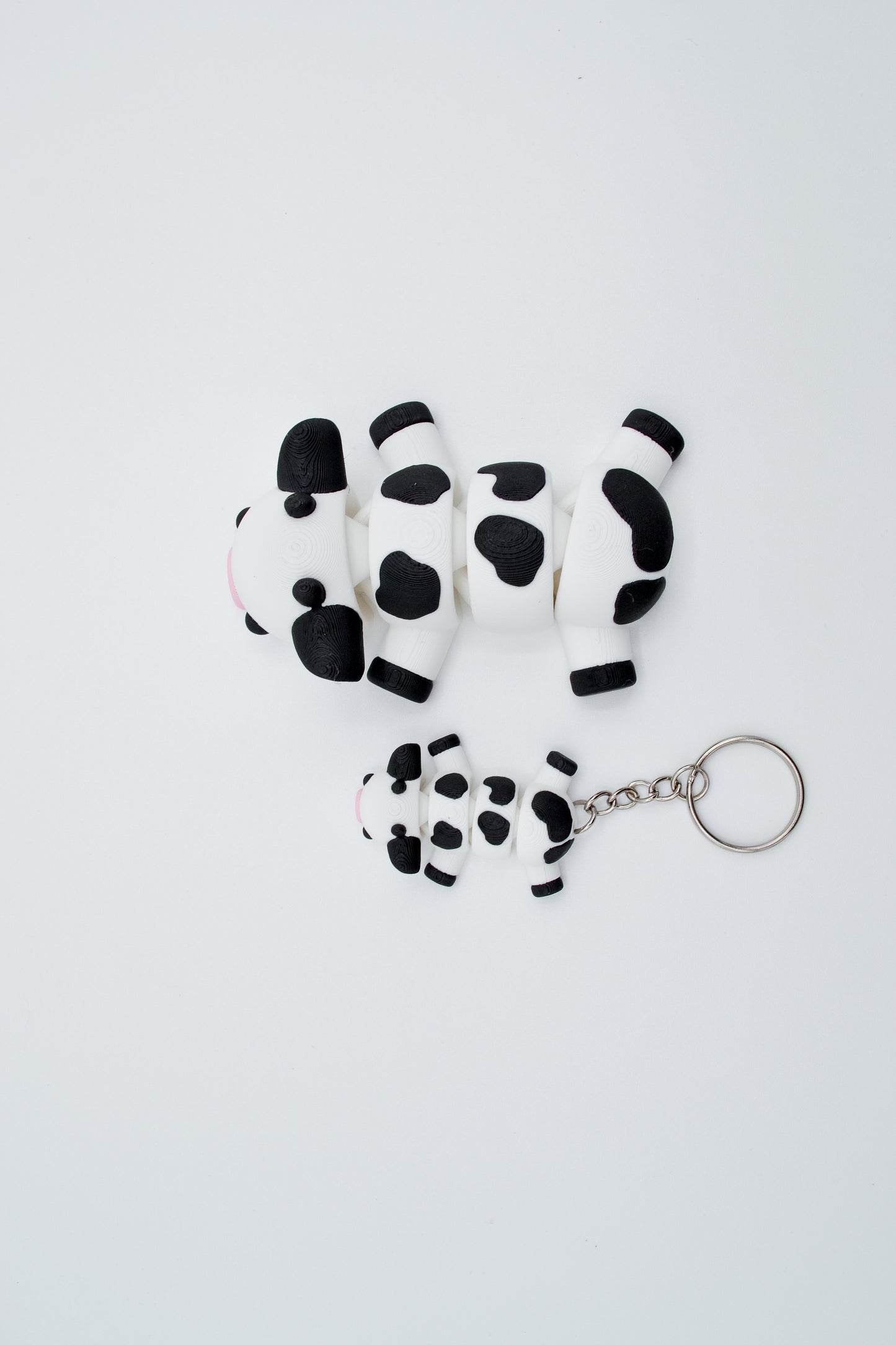 Flexi Articulated Cow Keychain Fidget