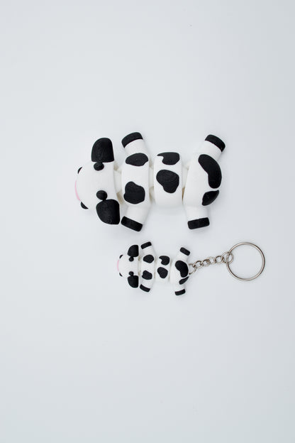 Flexi Articulated Cow Keychain Fidget