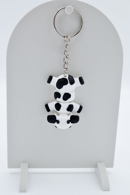Flexi Articulated Cow Keychain Fidget